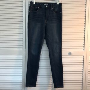 Good American high rise skinny jeans